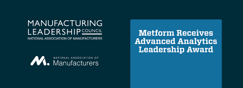 Metform Receives Advanced Analytics Leadership Award