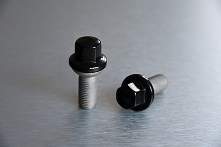 Decorative Black Wheel Bolts